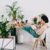 Relaxdays, pattumiera a pedale, 12 litri, chiusura Anteprima dell’immagine prodotto 3
