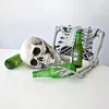 Realistický veľký kostlivec 170 cm - tmavá halloweenska Náhľad obrázku produktu 7