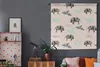 MuchoWow® Wandteppich Wandbehang Zebra - Palme - Pastell - Produktbild-Vorschau 5