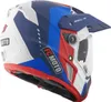 FC-Moto Merkur Pro Air Enduro-Helm, blau/rot/weiß, XS Produktbild-Vorschau 7