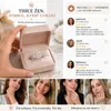 Anello "nodo delle streghe" da donna con pietre protettive, Anteprima dell’immagine prodotto 3