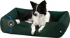 Pelíšek pro psy ZARA,(XL) cca 100x85x23cm,BOTTLE-GREEN Náhled obrázku produktu 1