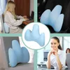 Poduszka Lędźwiowa Niebieska Do Samochodu Fotel Sofa Podgląd zdjęcia produktu 8