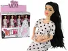 Schwangere Babypuppe Weißes Kleid Produktbild-Vorschau 1