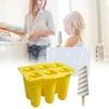Silikon-Eisform in Sternform mit 6 Mulden und Deckel zum Produktbild-Vorschau 8