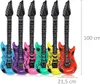Schramm® 12 Stück Luftgitarren Bunt 100cm in 6 Farben Luft Produktbild-Vorschau 3