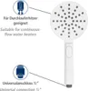 WENKO Soffione doccia DESIGN Bianco Ø 12 cm Doccia a mano Anteprima dell’immagine prodotto 4