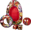 Set da nuoto Spiderman con barca per bambini 4 pezzi Anteprima dell’immagine prodotto 1