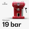 Klarstein, mini espresso kávovar s portafiltrem, napěňovač Náhled obrázku produktu 2