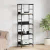 vidaXL Bücherregal 4 Ebenen 50 x 33 x 153 cm Holzwerkstoff Produktbild-Vorschau 2