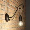 Lucande Wandleuchte Ropina, schwarz, Hanfseil, Höhe 25cm Produktbild-Vorschau 2