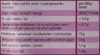 A nutrition facts label with multiple languages. Voir les images du produit