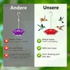 Vögel-Futterspender, Kolibri-Futterstation mit Produktbild-Vorschau 7
