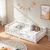 Letto per bambini 'Tanna' da terra 80 x 160 cm Letto Anteprima dell’immagine prodotto 1