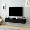 Skye Decor, Denby - Black, TV-Ständer, Schwarz, 100% Produktbild-Vorschau 2