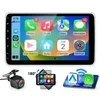 Autoradio 1DIN con display orientabile a 360°, 10", Android Anteprima dell’immagine prodotto 1
