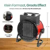 Emerio Ventilatorkachel – 30 m² – 3000 W – IP20 – 2 Standen Productafbeelding-voorbeeld 7
