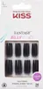 KISS Gel Fantasy Press On Nails Jelly Gelée Black Long Náhľad obrázku produktu 1