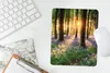 MuchoWow® Mauspad Mousepad Wald - Blumen - Lavendel - Sonne Produktbild-Vorschau 5
