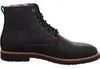 A black leather boot on a white background. Produktbild-Vorschau