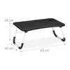 Relaxdays Laptoptisch für Couch, klappbar, Tablethalter, Produktbild-Vorschau 6