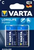 A retail package of Varta Longlife Power C batteries. Produktbild-Vorschau