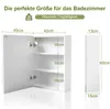 Spiegelschrank mit Beleuchtung und Defog 45x60x15cm Produktbild-Vorschau 7