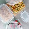 Sklenené nádoby na potraviny s vekom a tesnením 4 ks. Náhľad obrázku produktu 7