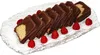 St Tropez Servierplatte Glas rechteckig 35,5x23cm Struktur Produktbild-Vorschau 3