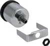 Tachometer Ø48mm bis 80km/h, Tachoring Schwarz - für Simson Produktbild-Vorschau 3