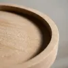 5er-Set Holzuntersetzer aus Buchenholz, 11 cm, unbehandelt, Produktbild-Vorschau 3