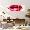 Bild auf Leinwand - Leinwandbild - Rote Lippen glänzend Produktbild-Vorschau 7