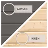 Karibu Gartenhaus Gerätehaus Askola 3 terragrau 242x217x211 Produktbild-Vorschau 9