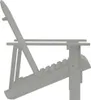 vidaXL Gartenstuhl Holz Grau Produktbild-Vorschau 2