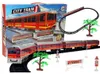 Lean Toys Bahnschiene Zug Batterie Gleise Produktbild-Vorschau 1