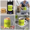 EAT, SLEEP, SUN, REPEAT Kaffeebecher mit gelbem Hintergrund Produktbild-Vorschau 5