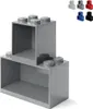 LEGO Bausteinregal-Set BRICK SHELF 2-teilig grau Produktbild-Vorschau 9