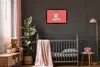 MuchoWow® Gerahmtes Poster Reisekoffer - Weiß - Rosa 60x40 Produktbild-Vorschau 4