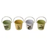 Eimer Eierbecher mit Hasen Design im 4er Set Produktbild-Vorschau 2