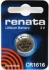 Pile Lithium Renata 3V CR1616 - 16 00 x 1 6mm Renata Voir les images du produit 1