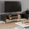 Meuble tv Vicco Nautica Anthracite 138x49cm, Model 36740 Voir les images du produit 5