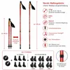 Mucola Nordic Walking regulowane teleskopowe aluminiowe Podgląd zdjęcia produktu 3