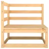vidaXL 2-tlg. Garten-Lounge-Set mit Kissen Kiefer Produktbild-Vorschau 6