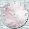 Wanduhr aus Glas Rund fi 30 Aquarell Abstrakte Quarz Deko Produktbild-Vorschau 1