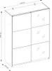 Schwebetürenschrank Arsen 10 Kleiderschrank 150x62x207cm Produktbild-Vorschau 4