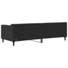 vidaXL Letto da giorno nero 80x200 cm in tessuto Anteprima dell’immagine prodotto 5