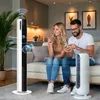 Wentylator kolumnowy PURE Plasma 110cm WIFI Tuya Cichy Podgląd zdjęcia produktu 2