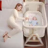 OYAJIA Beistellbett 3 in 1 Beistellbett Stubenwagen Produktbild-Vorschau 4