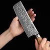 Couteau Nakiri Wakoli EDIB Pro en damas I Lame de 17 cm I Voir les images du produit 6