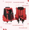 PawHut 2 en 1 trolley chariot sac a dos sac de transport a Voir les images du produit 7